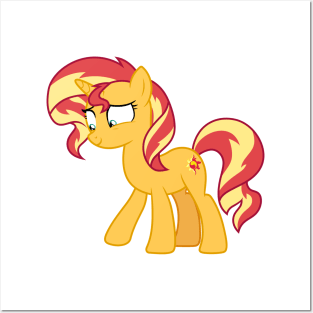 Mirror Magic Sunset Shimmer pony 3 Posters and Art
